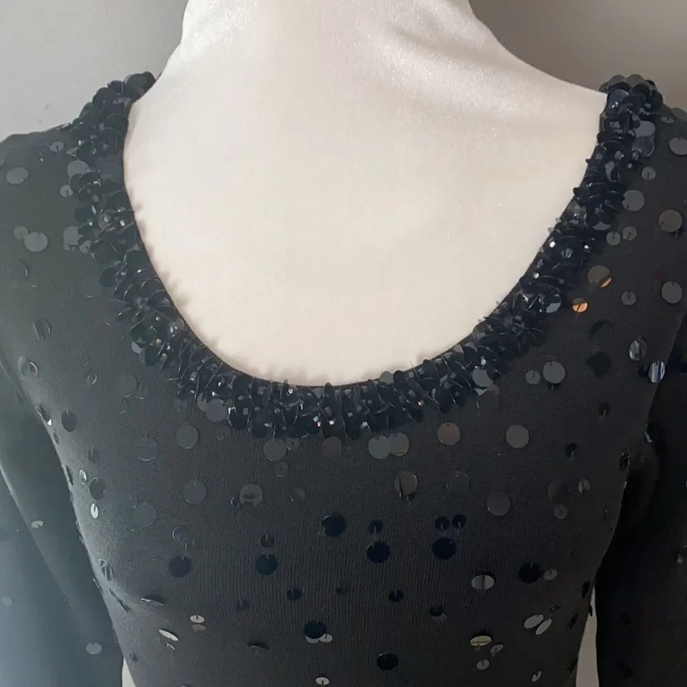 Talbots sequin top - Picture 4 of 9